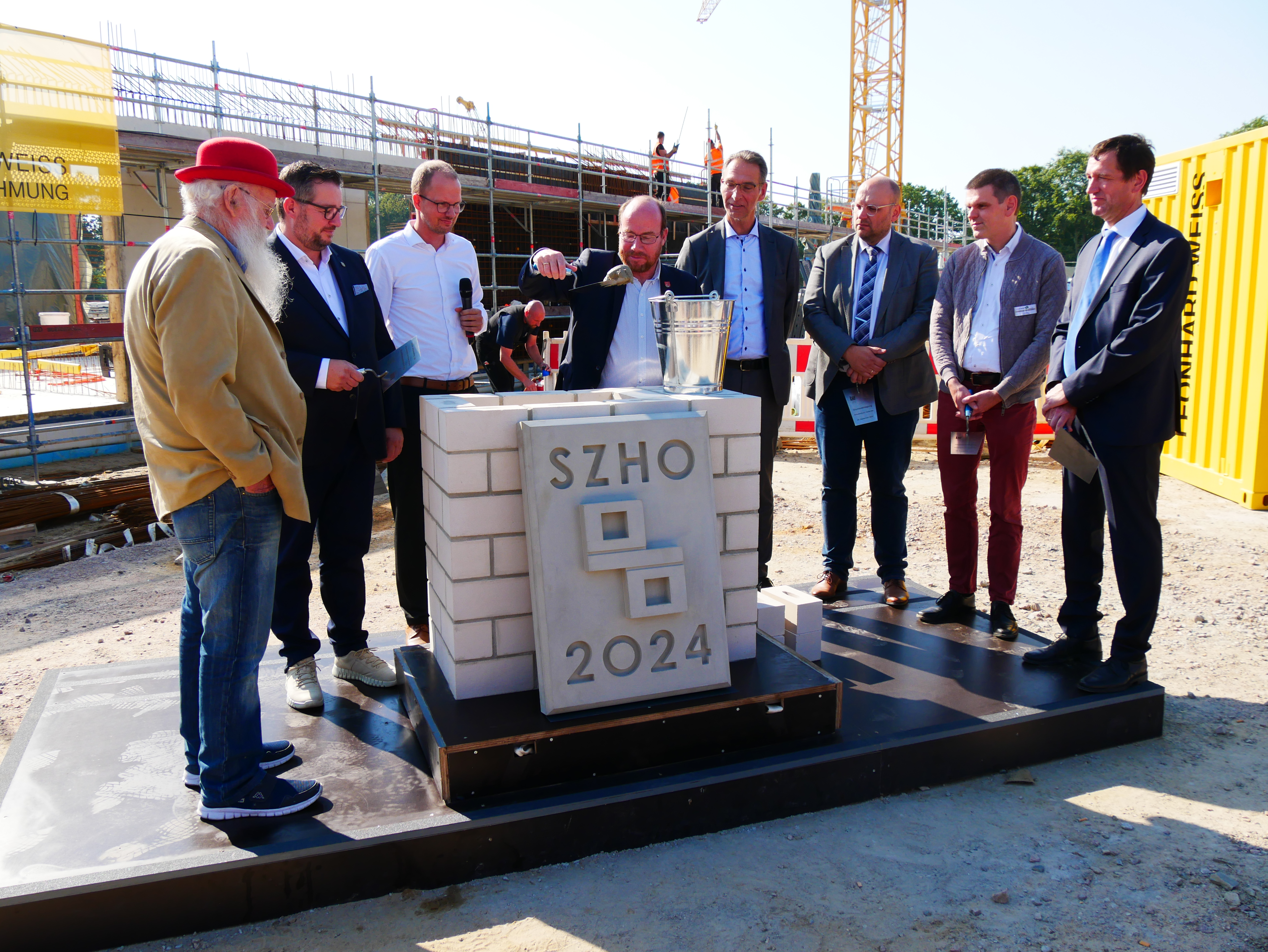 Foto der Grundsteinlegung